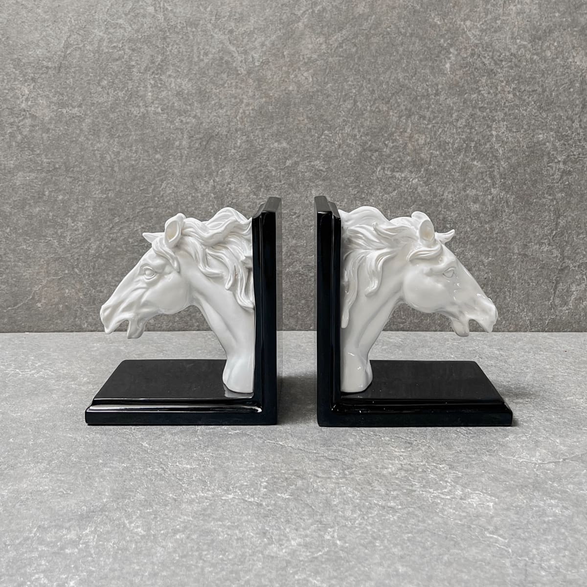 Wilbur Horse Bookends - Home Artisan