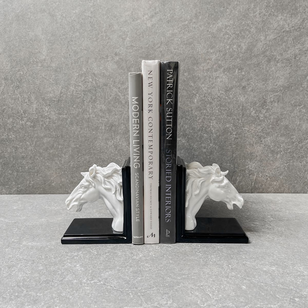 Wilbur Horse Bookends - Home Artisan
