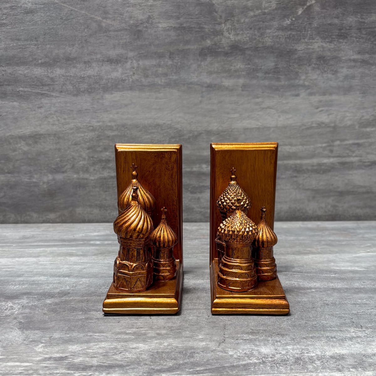 Golden Dome Bookends - Home Artisan