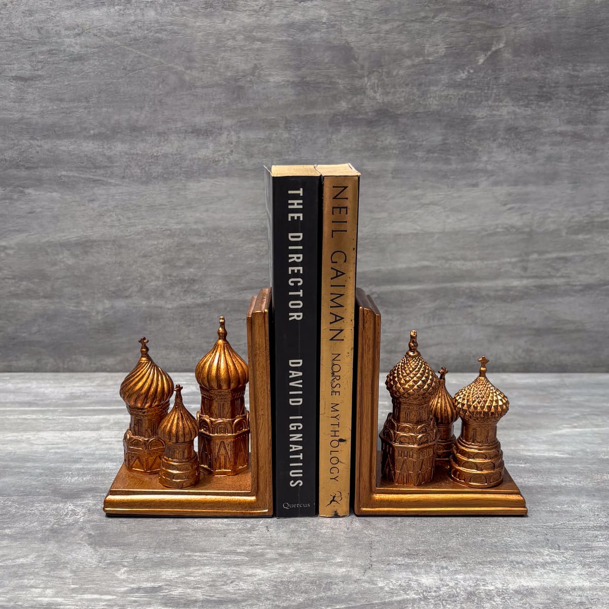 Golden Dome Bookends - Home Artisan