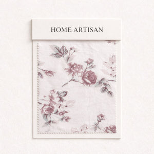 Cottage Rose Pink 200TC Cotton Percale Bed Sheet - Home Artisan