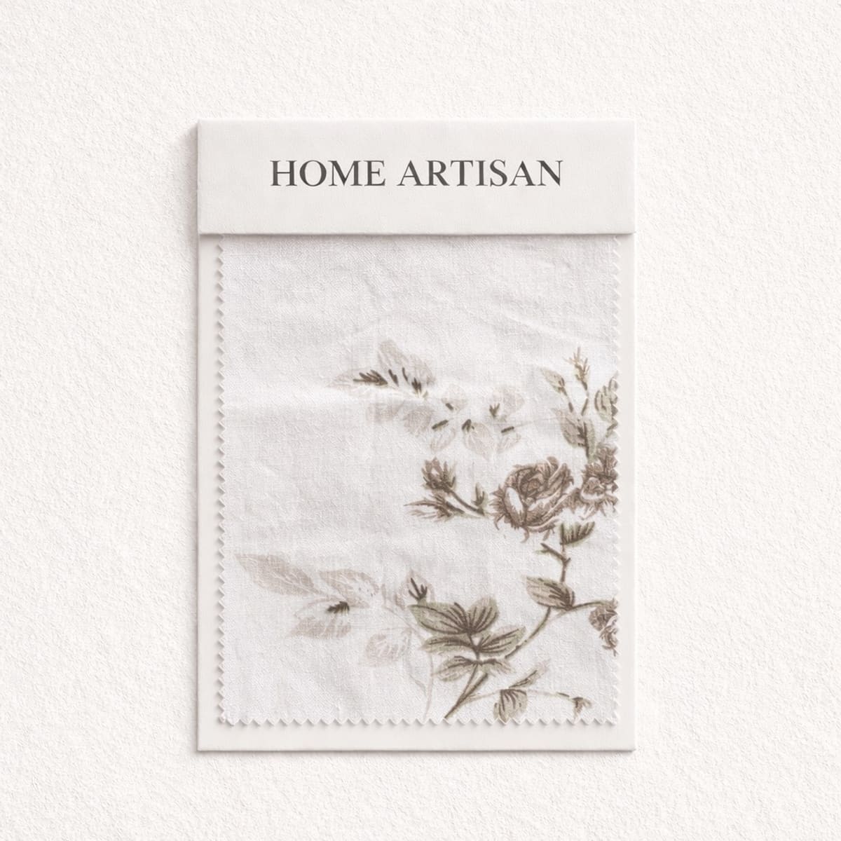 Cottage Rose Coffee Brown 200TC Cotton Percale Bed Sheet - Home Artisan