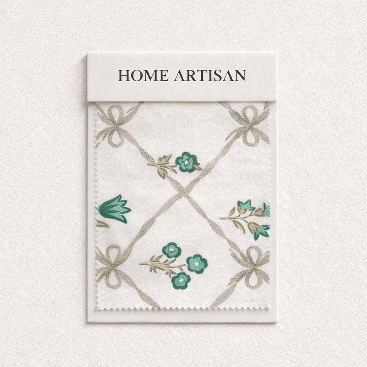 Wildflower Mesh Teal 250TC Cotton Percale Bed Sheet - Home Artisan