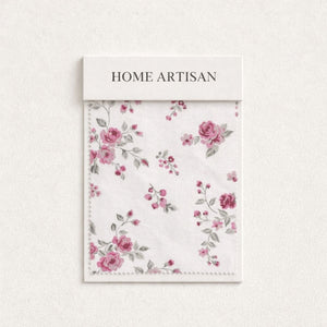 La Vie En Rose Pink 250TC Cotton Percale Bed Sheet - Home Artisan