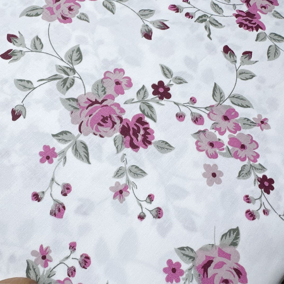 La Vie En Rose Pink 250TC Cotton Percale Bed Sheet - Home Artisan