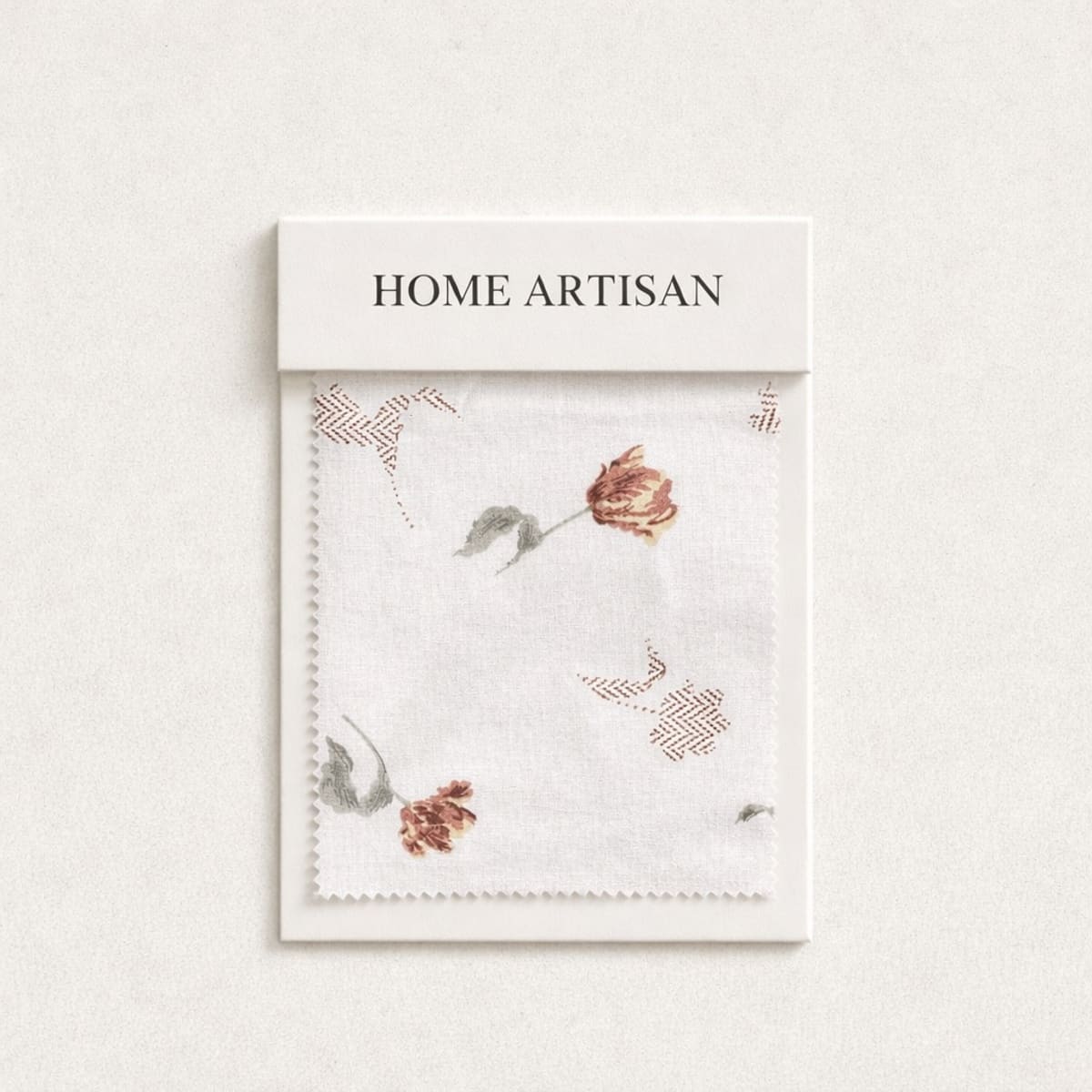 Spring Days Brown 250TC Cotton Percale Bed Sheet - Home Artisan