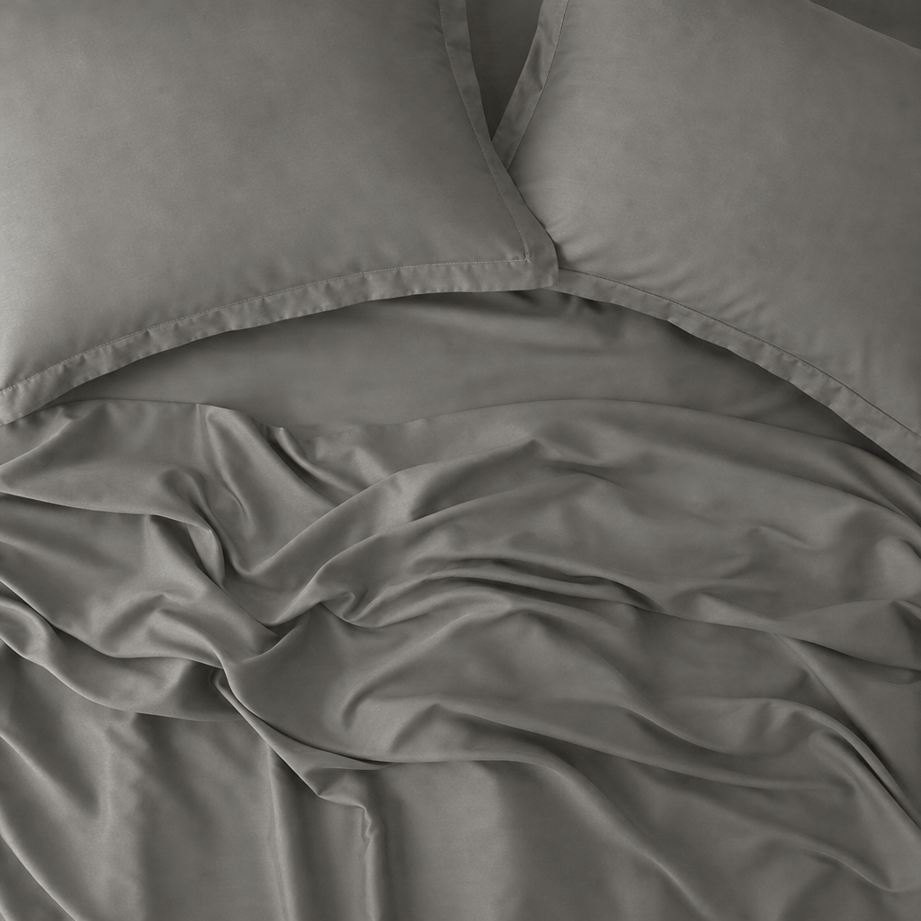 Eucalyptus Green 300TC Cotton Bed Sheet - Home Artisan