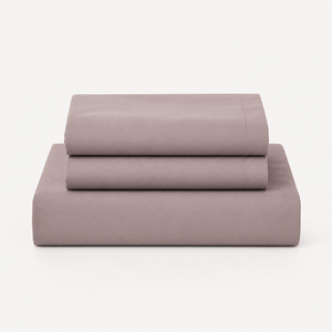 Taupe Brown 300TC Cotton Bed Sheet - Home Artisan