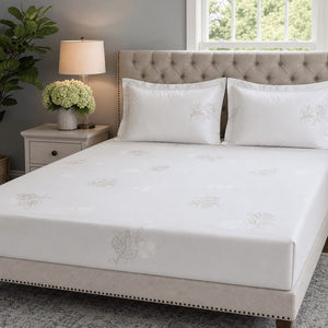 Cordelia 400 TC Cotton Bed Sheet - Home Artisan