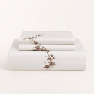 Eloise 400 TC Cotton Bed Sheet - Home Artisan