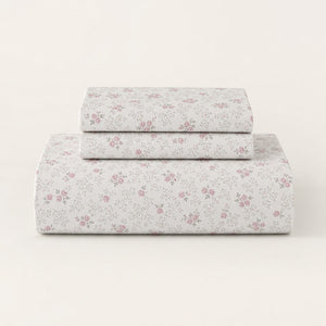 Cedar Bloom Floral 300TC Cotton Bedsheet - Home Artisan