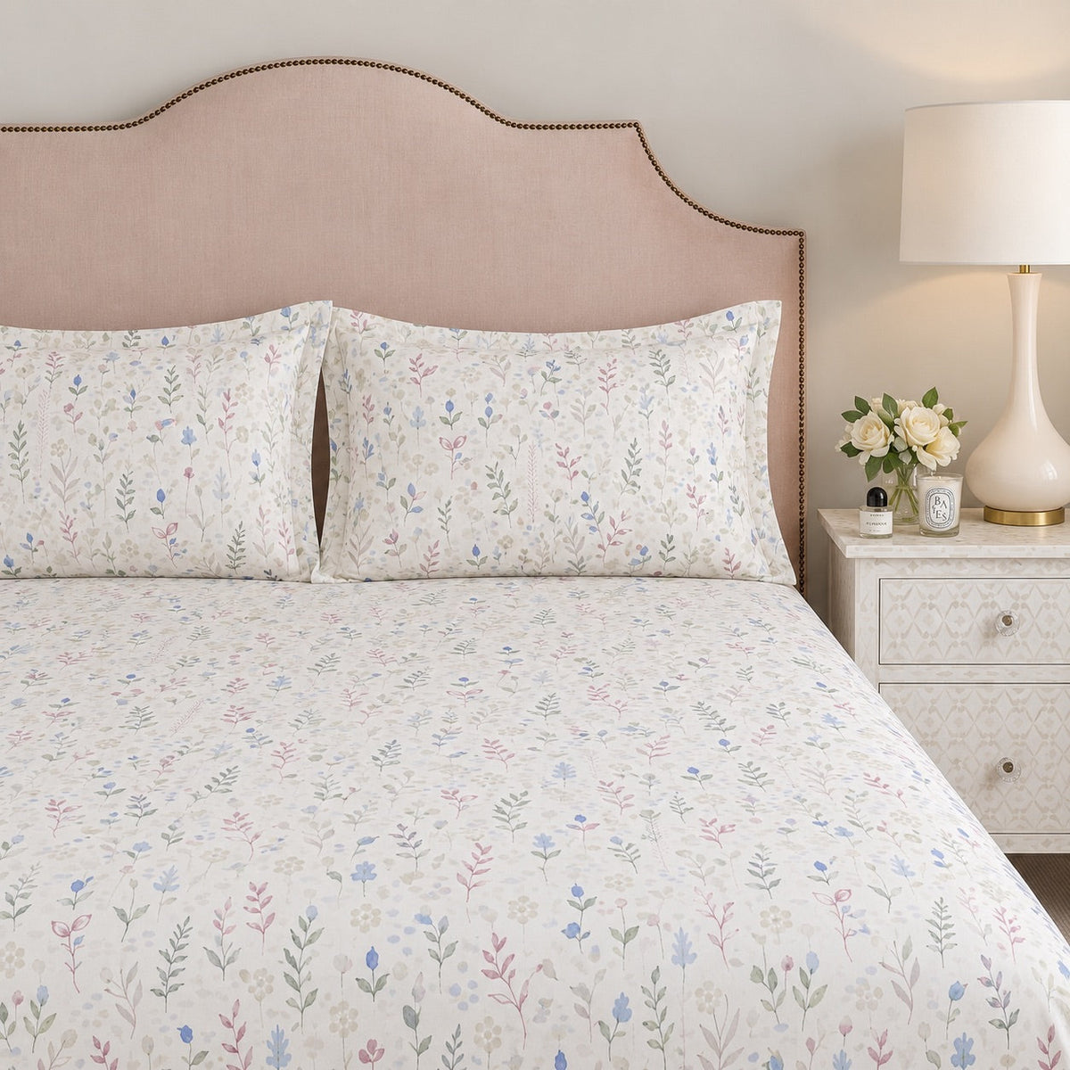 Everfield Wildflower 300TC Cotton Bedsheet