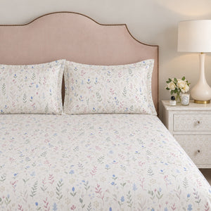 Everfield Wildflower 300TC Cotton Bedsheet