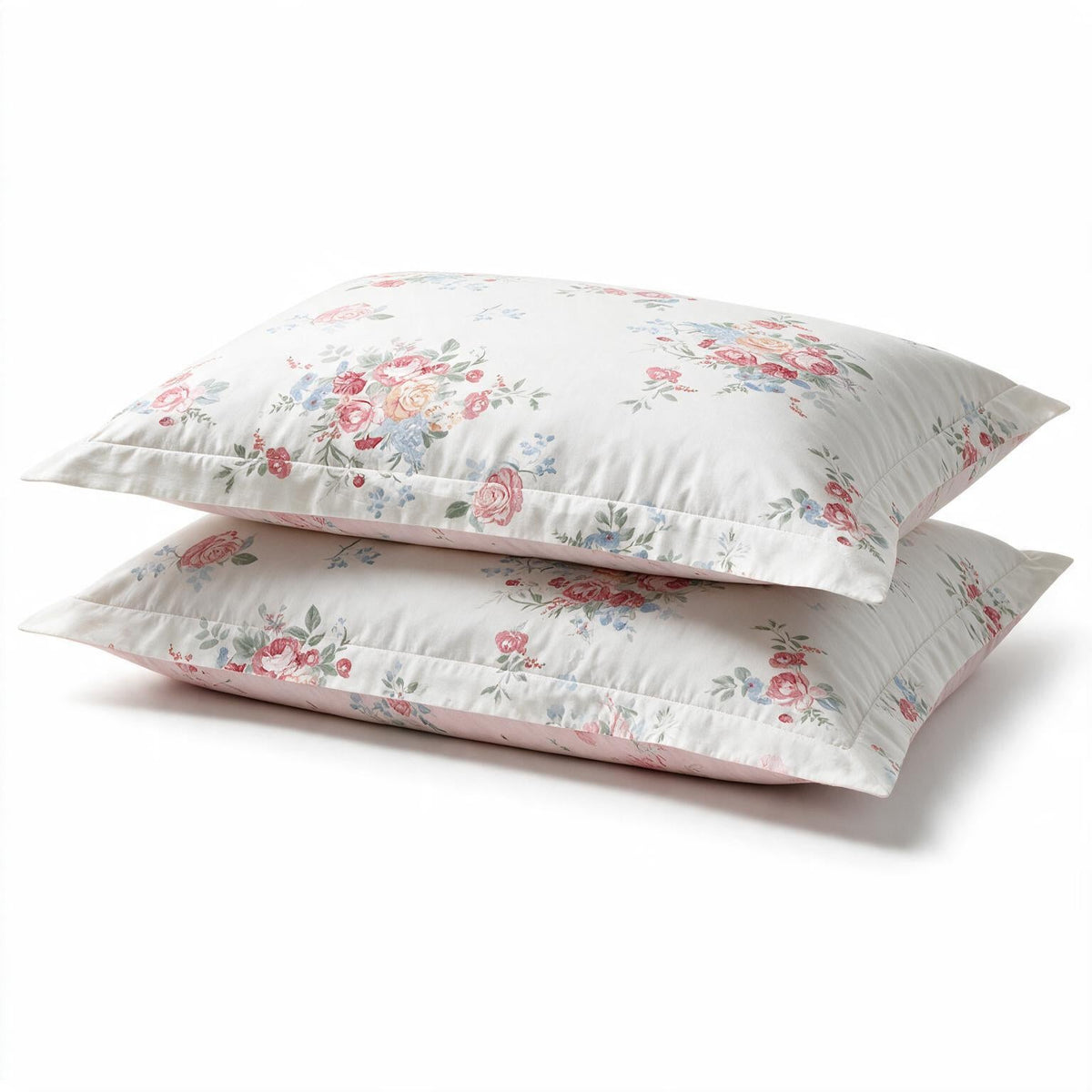 Gardenia Rose Bouquet 300TC Cotton Bedsheet - Home Artisan
