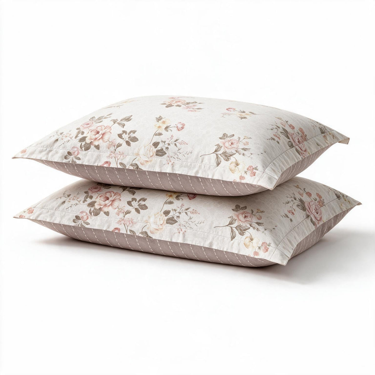 Juniper Rose Garden 300TC Cotton Bedsheet - Home Artisan