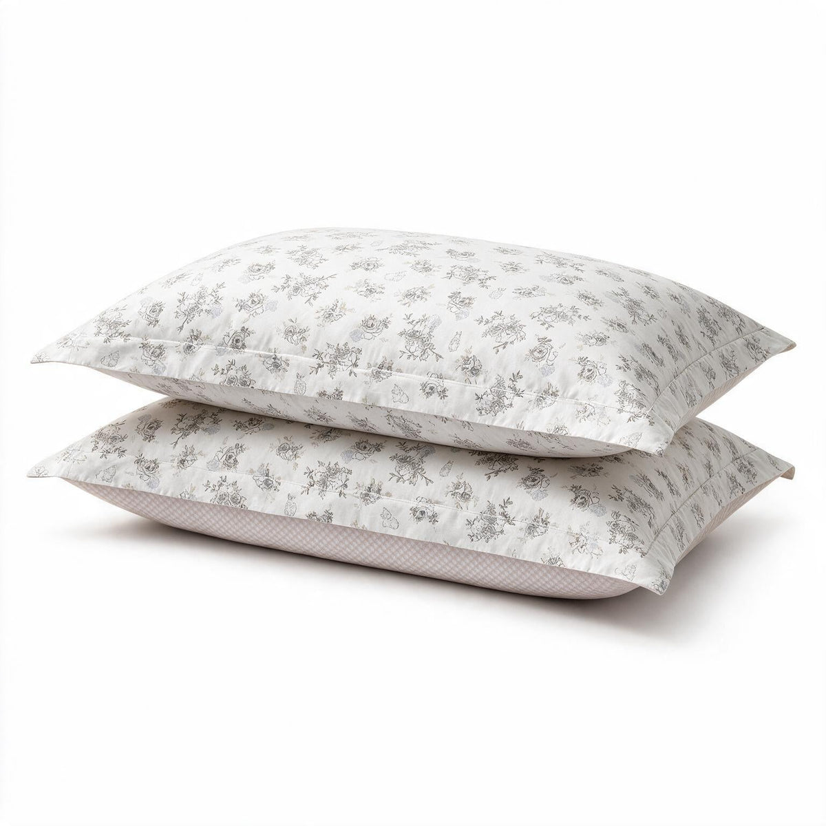 Oakhaven Blue Blossom 300TC Cotton Bedsheet - Home Artisan