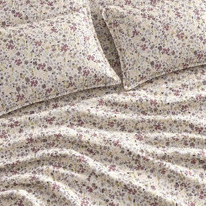 Viola Lavender Meadow Bed Sheet - Home Artisan