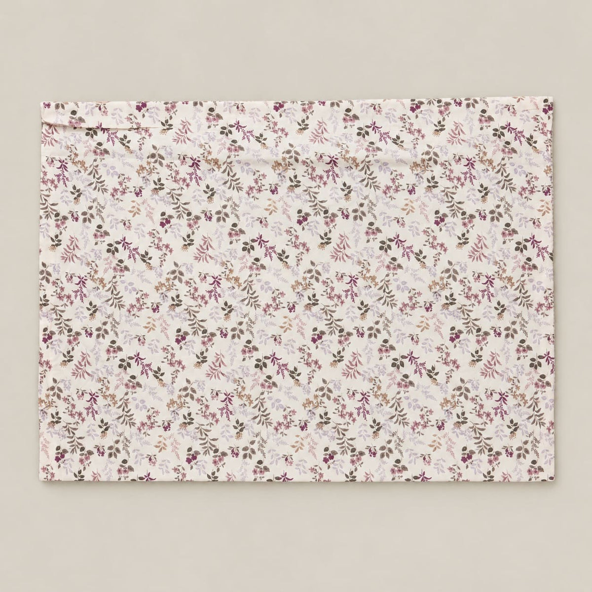 Verbena Pink Floral Sprig Bed Sheet - Home Artisan