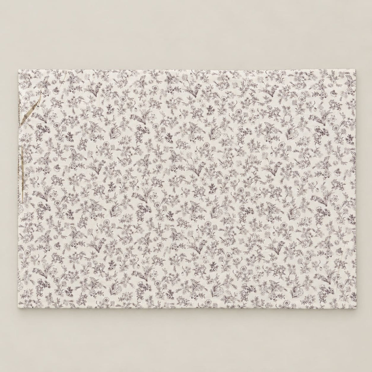Linnea Grey Meadow Bed Sheet - Home Artisan
