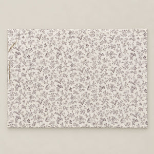 Linnea Grey Meadow Bed Sheet - Home Artisan