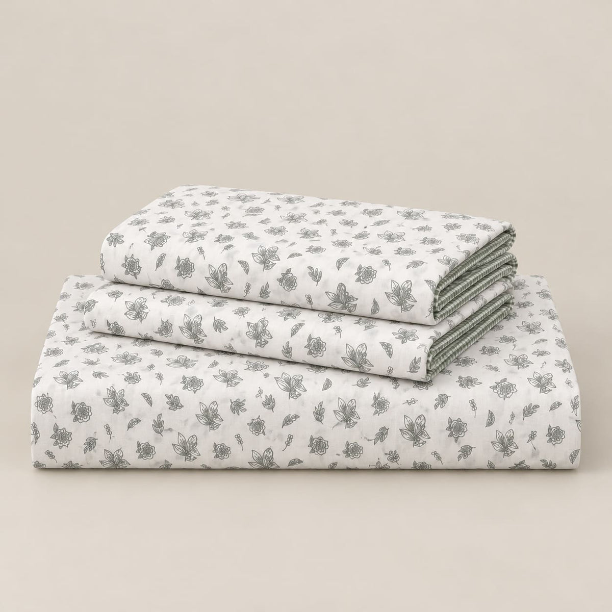 Primrose Sage Petite Floral Bed Sheet - Home Artisan