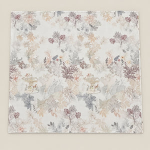 Amaranth Pastel Botanical Garden Tencel Jacquard Bed Sheet - Home Artisan