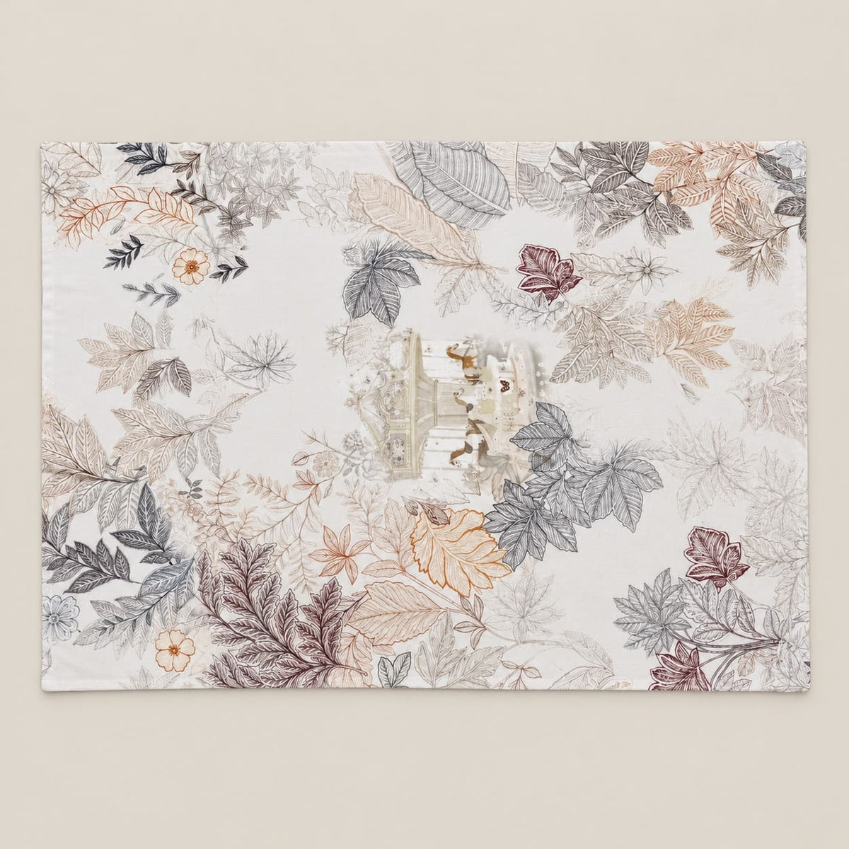 Amaranth Pastel Botanical Garden Tencel Jacquard Bed Sheet - Home Artisan
