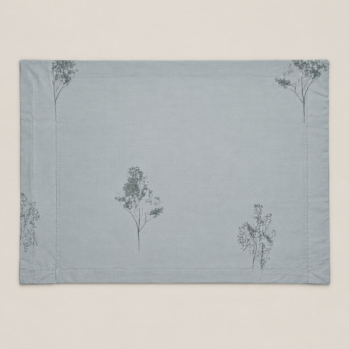 Astilbe Teal & Burgundy Meadow Tencel Jacquard Bed Sheet - Home Artisan
