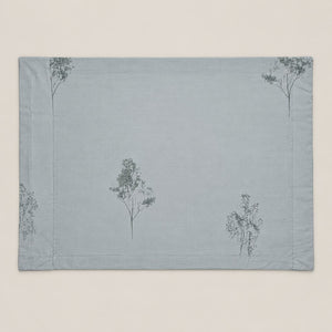 Astilbe Teal & Burgundy Meadow Tencel Jacquard Bed Sheet - Home Artisan