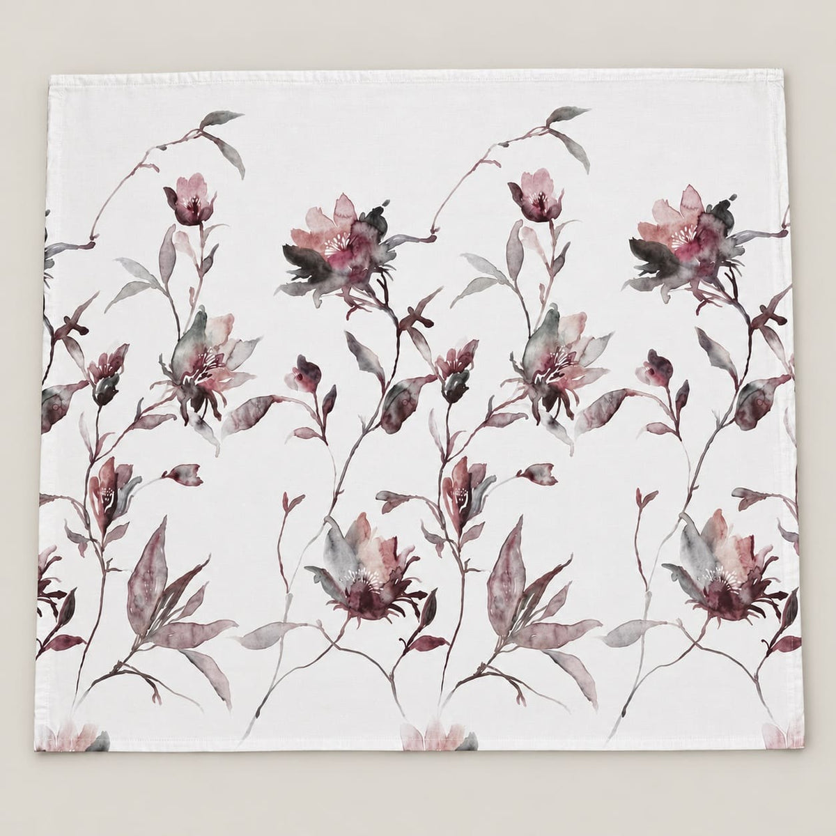 Fritillaria Plum Branch Floral Tencel Jacquard Bed Sheet - Home Artisan
