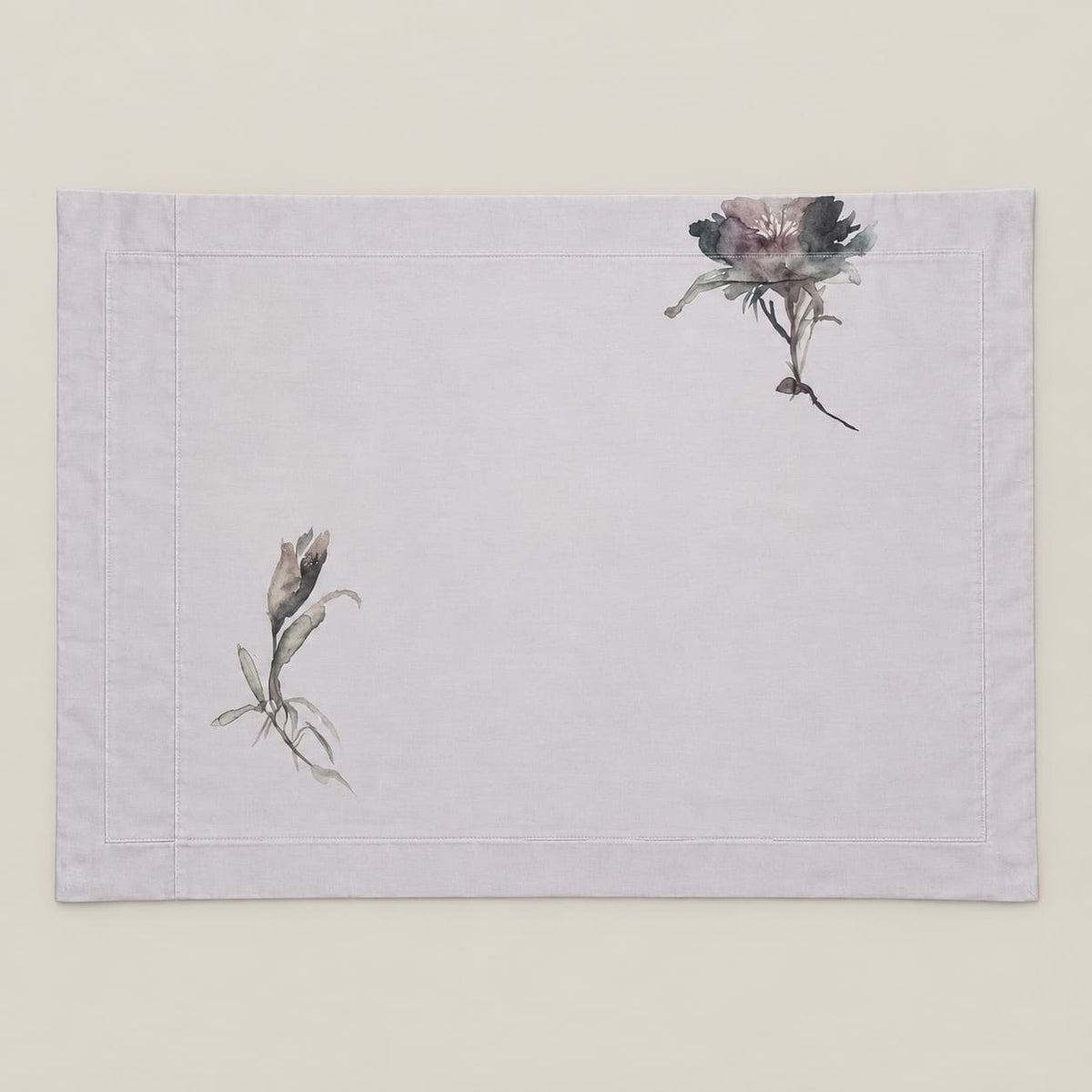 Fritillaria Plum Branch Floral Tencel Jacquard Bed Sheet - Home Artisan