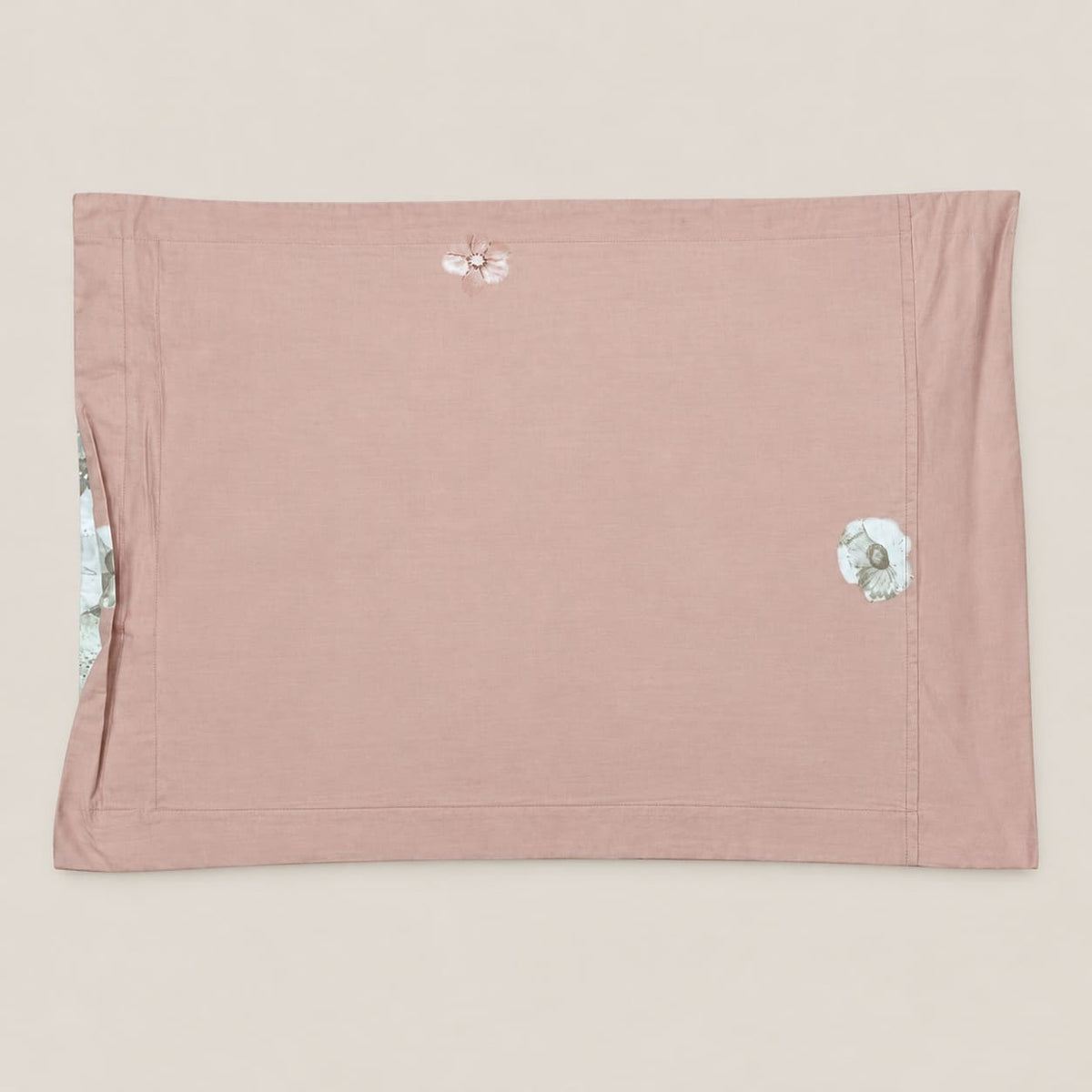 Nemesia Pastel Watercolour Bloom Tencel Jacquard Bed Sheet - Home Artisan