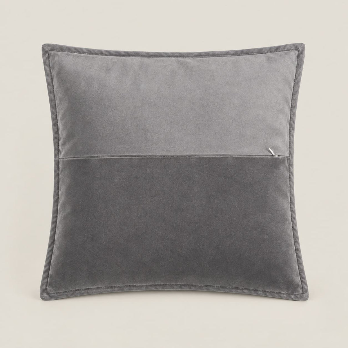 Lucien Charcoal Grey Floral Cushion Cover - Home Artisan