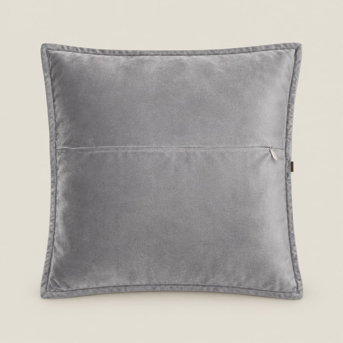 Camden Grey Textured Cushion Cover with Ring Detail - Home Artisan