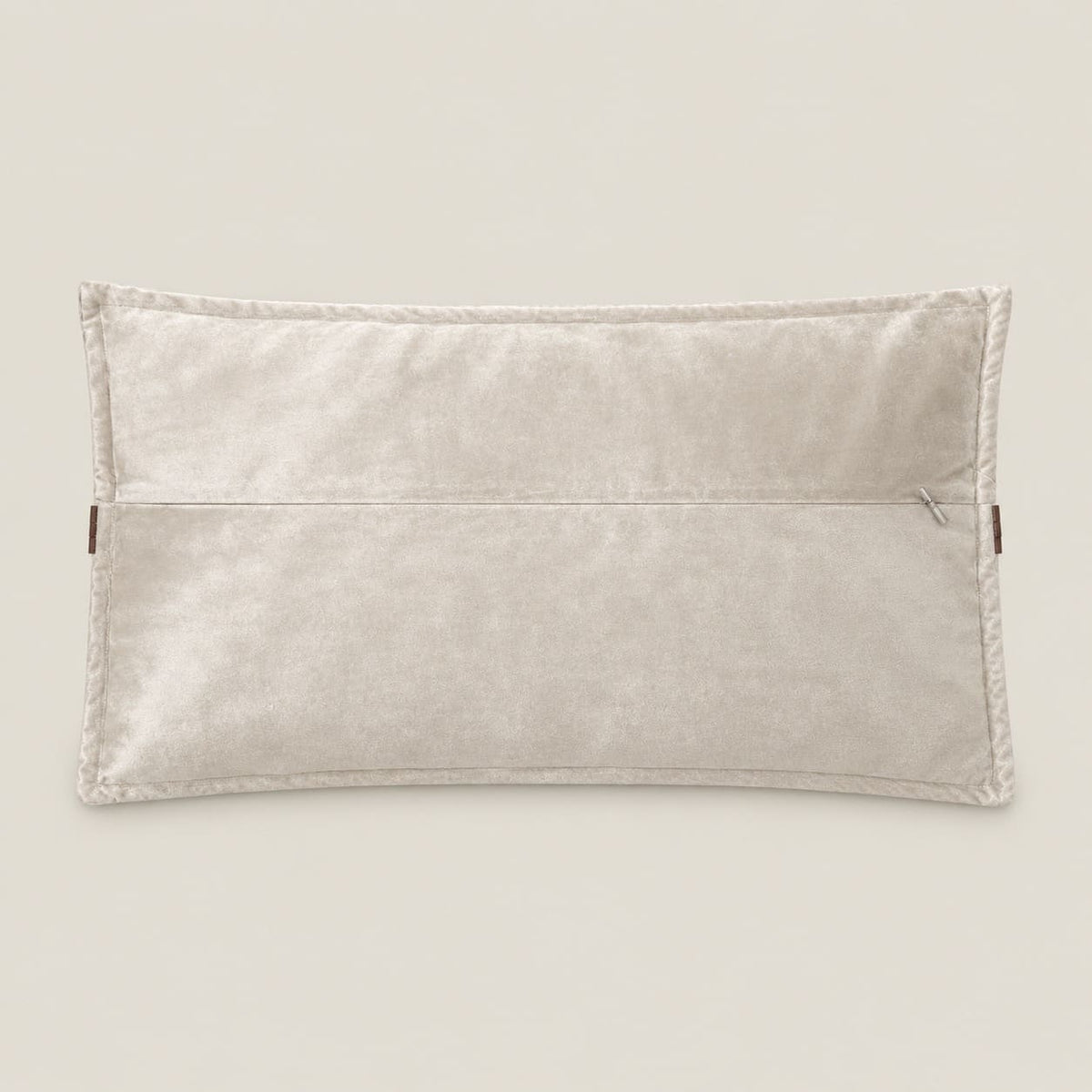Hudson Taupe Rectangular Cushion Cover with Ring Detail - Home Artisan