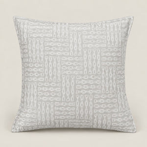 Celeste Pearl Chain Pattern Cushion Cover - Home Artisan