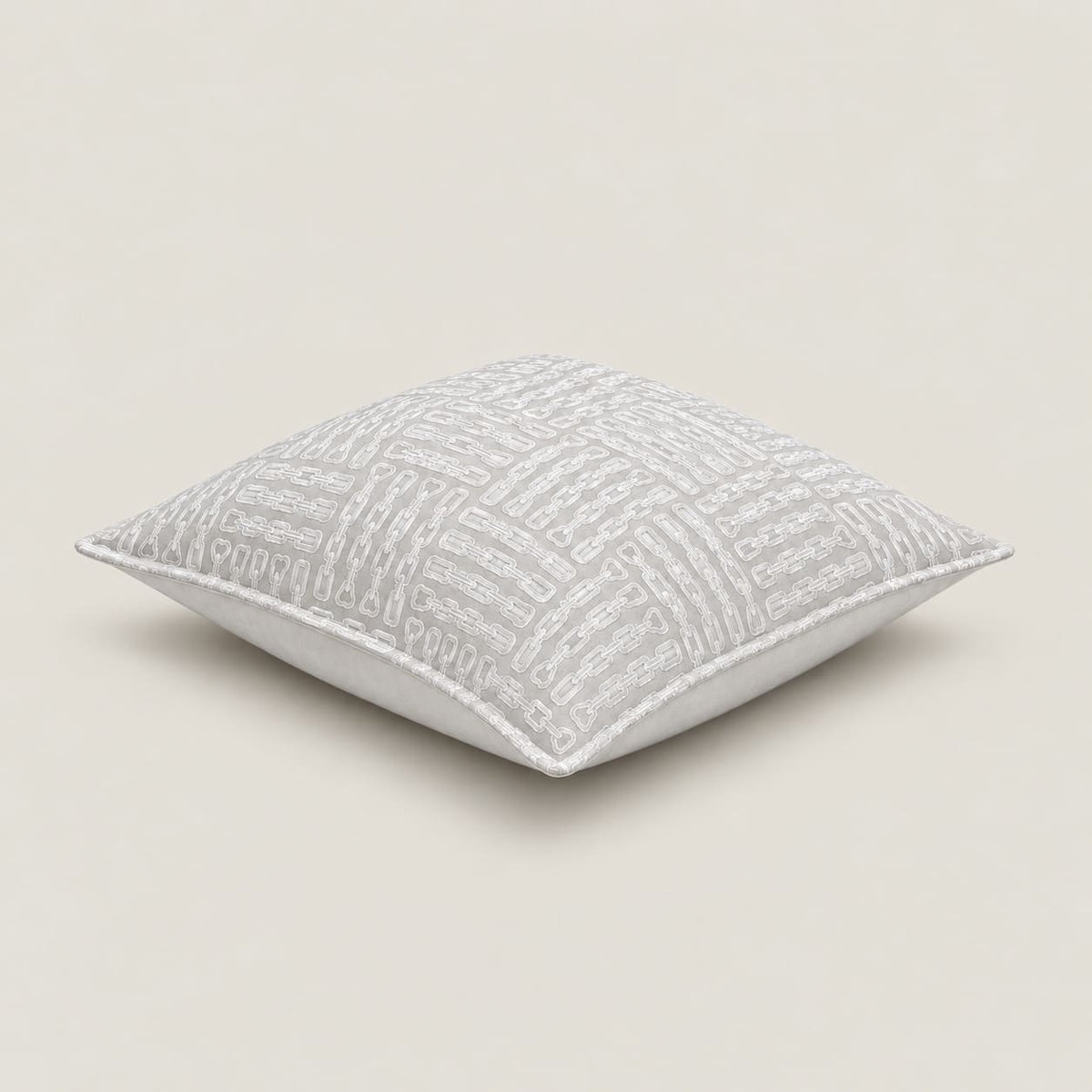 Celeste Pearl Chain Pattern Cushion Cover - Home Artisan
