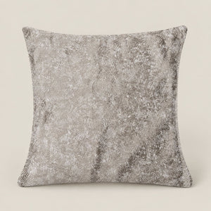 Sienna Taupe Abstract Ripple Cushion Cover - Home Artisan