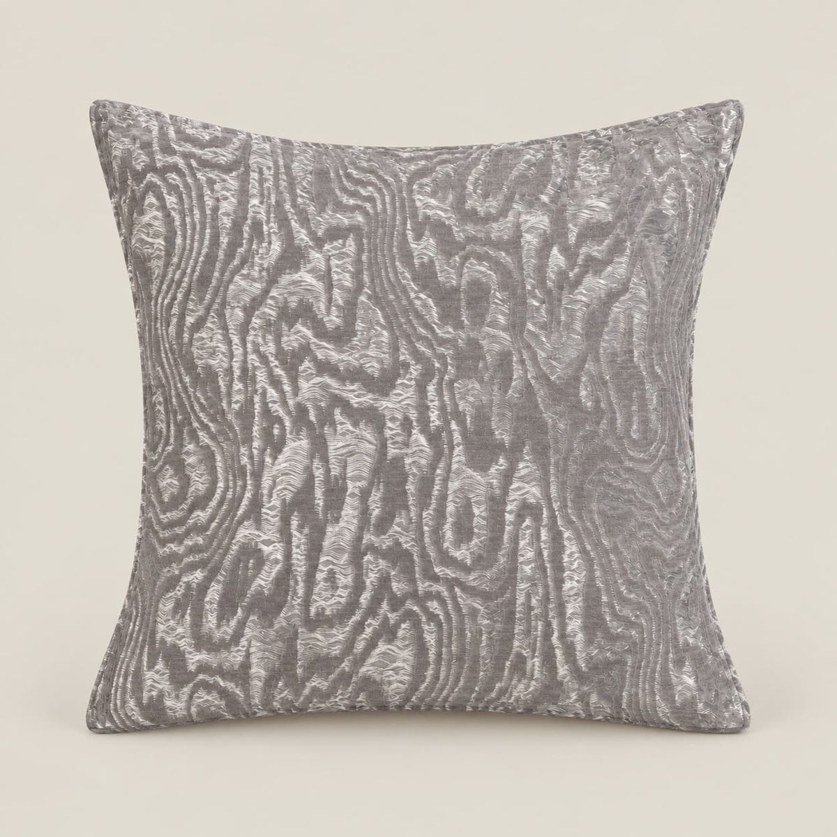 Arden Grey Woodgrain Pattern Cushion Cover - Home Artisan