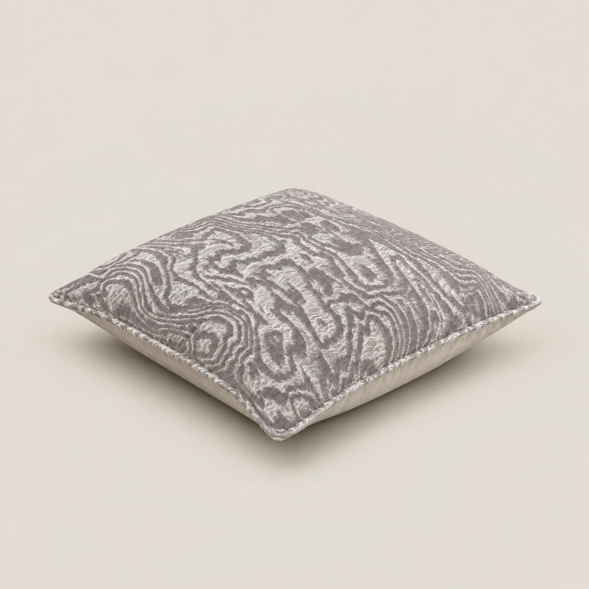 Arden Grey Woodgrain Pattern Cushion Cover - Home Artisan
