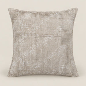 Solene Beige Textured Abstract Cushion Cover - Home Artisan