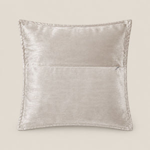 Alistair Taupe Chain Pattern Cushion Cover - Home Artisan