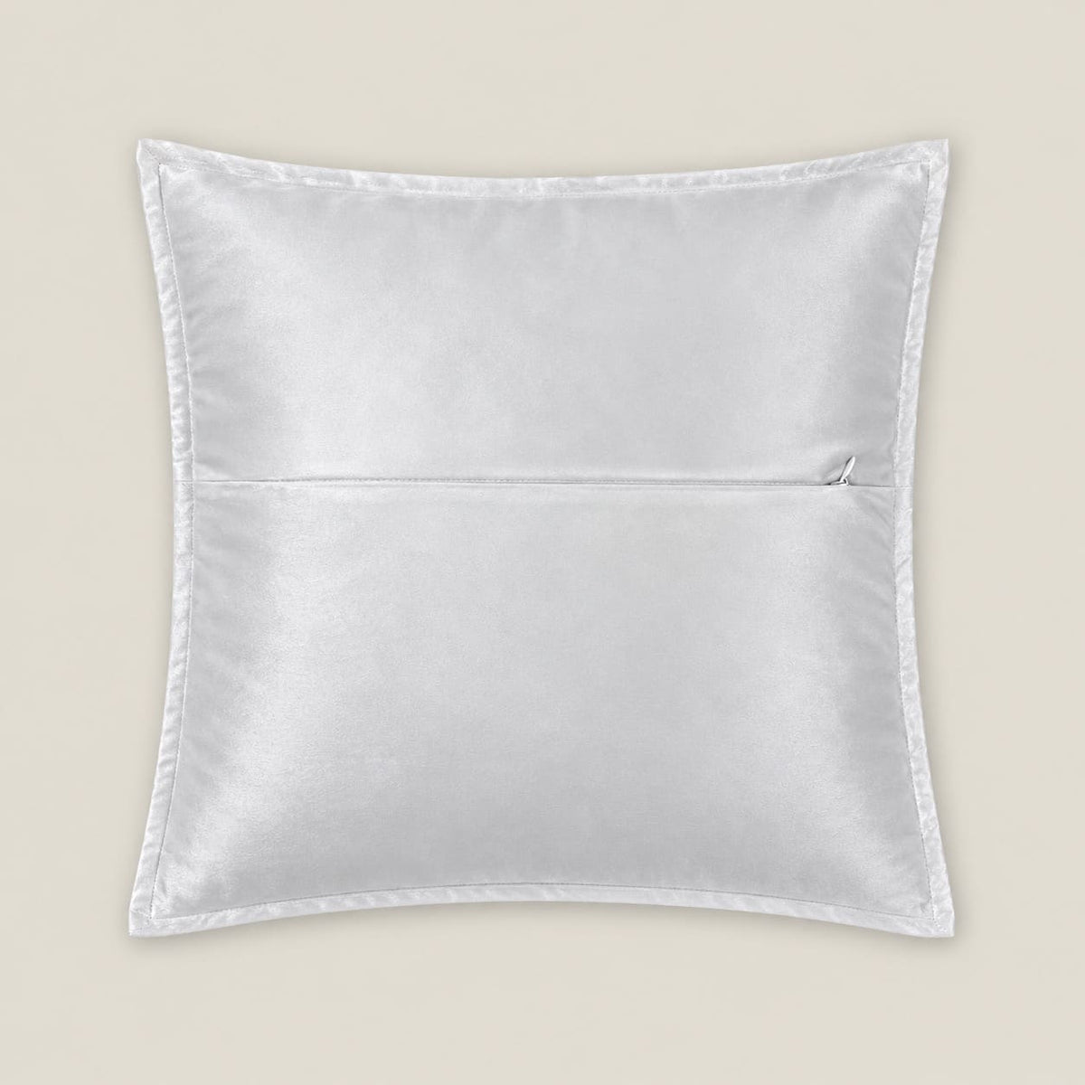 Fleur Ivory and Taupe Floral Silhouette Cushion Cover - Home Artisan
