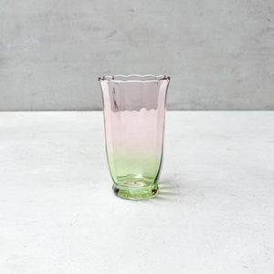 Clara Blush & Sage Ombre Drinking Glass (Tall) - Set of 4 - Home Artisan