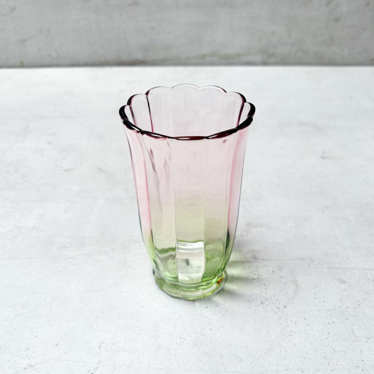 Clara Blush & Sage Ombre Drinking Glass (Tall) - Set of 4 - Home Artisan