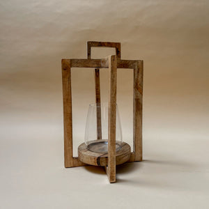 Edel Wooden Lantern - Home Artisan