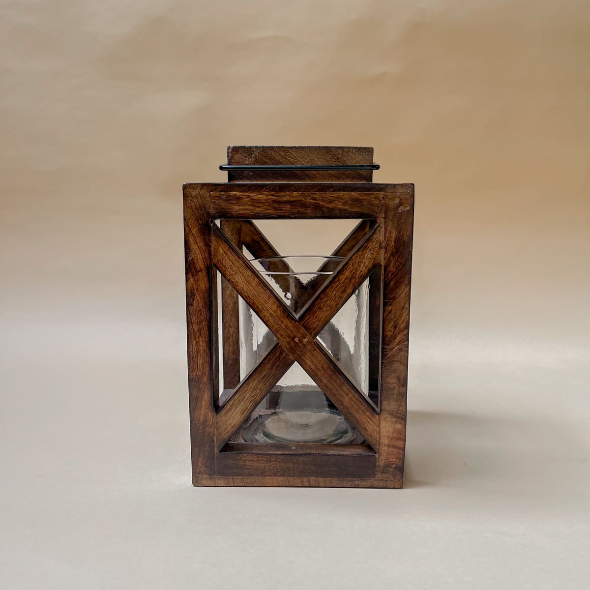 Edmund Wooden Lantern - Home Artisan