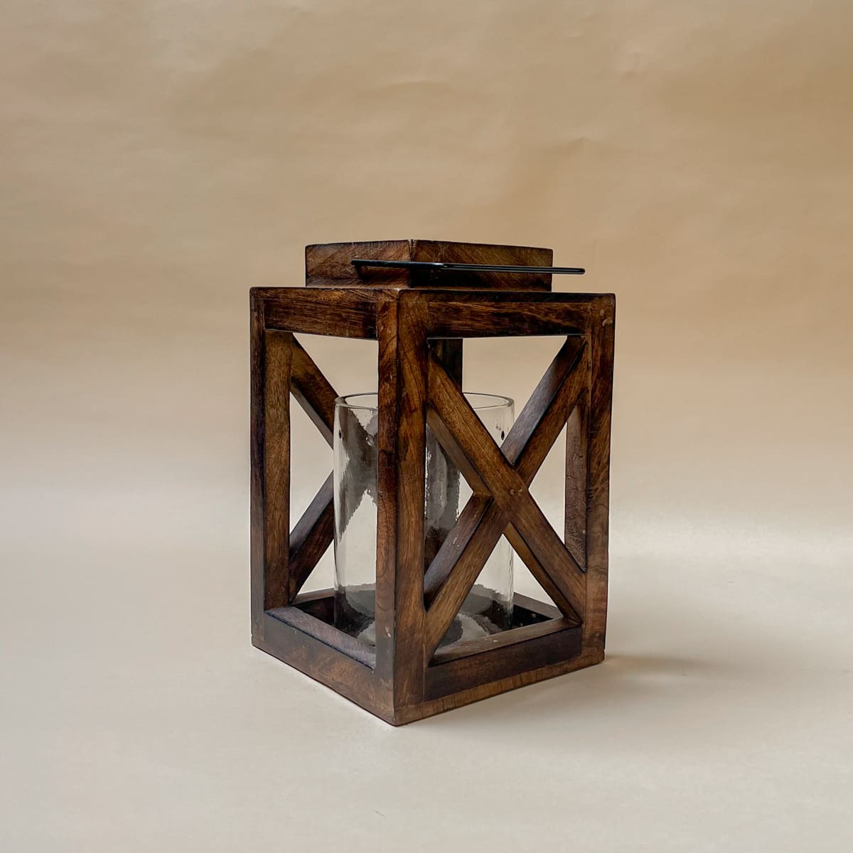 Edmund Wooden Lantern - Home Artisan