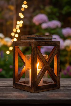 Edmund Wooden Lantern