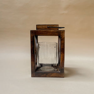 Edmund Wooden Lantern - Home Artisan
